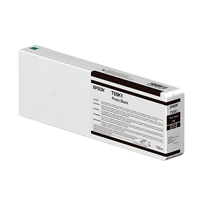 Cartucho de Tóner Epson T55K100 color Negro Ultrachrome HD 700ml