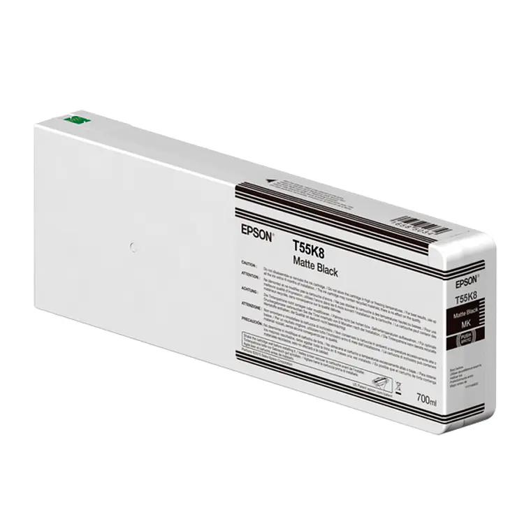 Cartucho de tinta Epson T55K800 color Negro Mate Ultrachrome 1