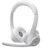 Auriculares inalámbricos Bluetooth® Llogitech Zone 300, Ultra ligero sólo 122g, White