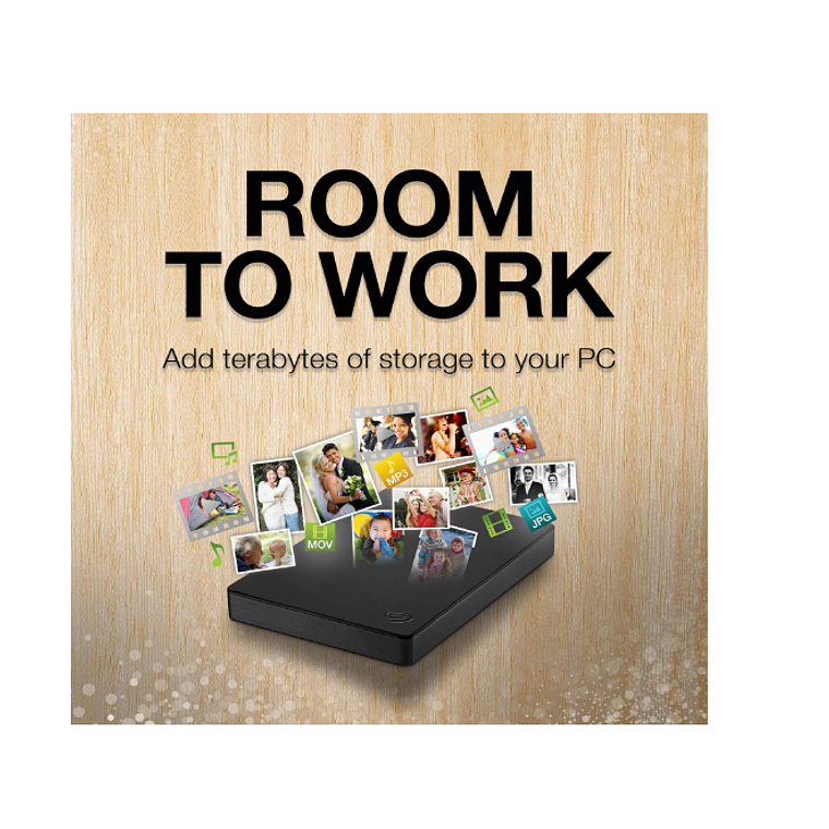 Disco duro 1TB externo | Seagate Expansion - USB- Black  4