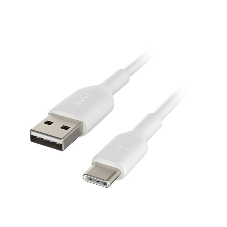 Cable Belkin BoostCharge USB-A a USB-C (1 metro, Blanco) 1