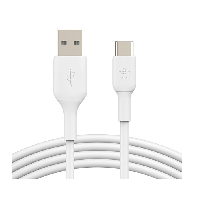 Cable Belkin BoostCharge USB-A a USB-C (1 metro, Blanco) 4