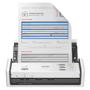 Escaner Brother ADS-1300 | Velocidad 30 HPM, 60PPM, Dúplex