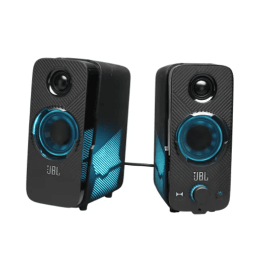 Altavoces Gamer JBL Quantum Duo (Bluetooth, LED Multicolor, Negro)