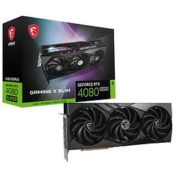 Tarjeta de Video MSI Nvidia® GeForce® RTX™ 4080 SUPER 16G GAMING X SLIM, GDDR6X