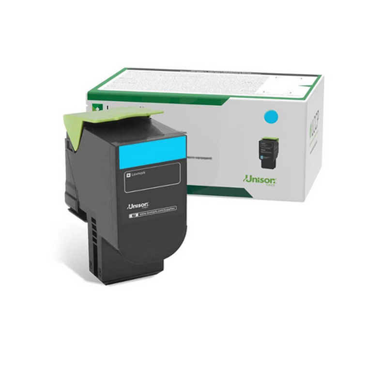 Cartucho de Toner Lexmark CX421 color Cian 78C40C0  1