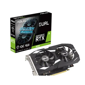 Tarjeta de Video ASUS Dual Nvidia® GeForce® RTX™ 3050 OC Edition, 6GB GDDR6, 96-bit, PCI-e 4.0