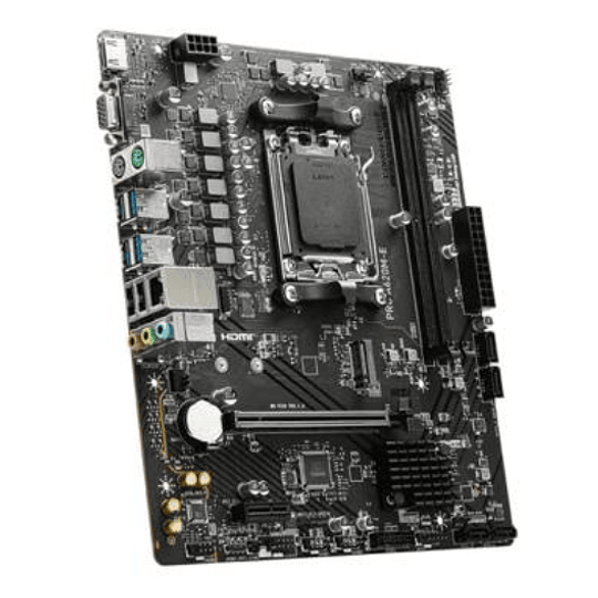 Placa Madre MSI PRO A620M-E, AMD A620, Socket AM5, 2x DDR5, 1xM.2, 4xSATA, HDMI