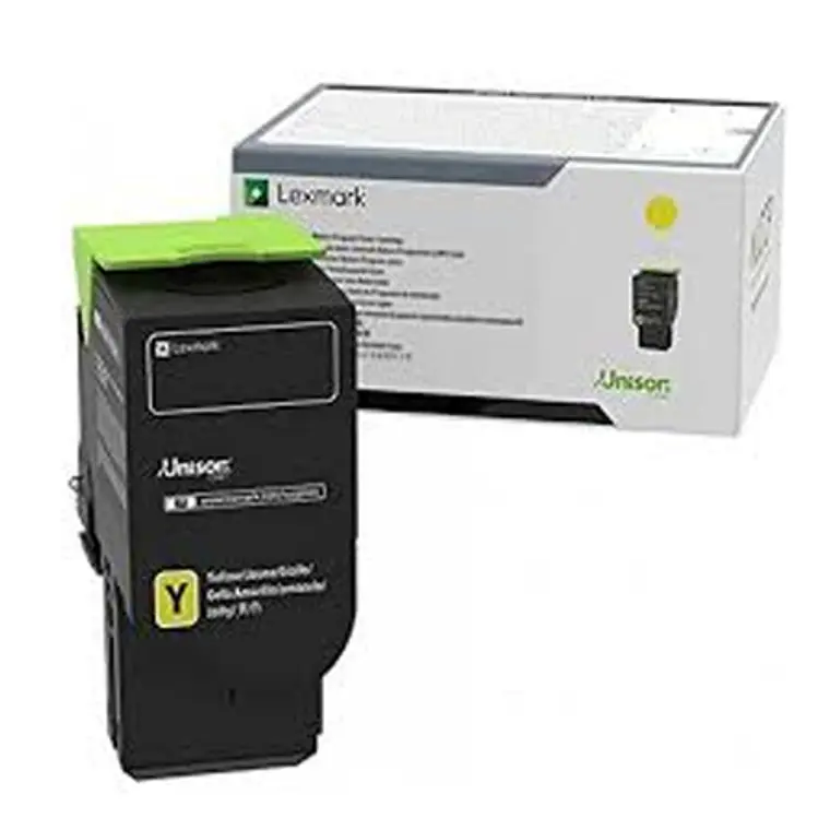 Cartucho de Tóner Lexmark 75M4HY0 color Amarillo Laser 1