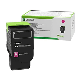 Cartucho de Tóner Lexmark 75M4HM0 color Magenta Laser