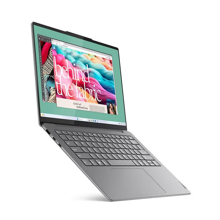 Notebook Lenovo Yoga slim 14IMH9 de 14“ (Intel Ultra7 155H, 16GB Ram, 1TB SSD, Arc A770M, Win11 Home) Luna Grey 3