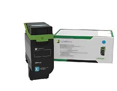Cartucho de Tóner Lexmark 75M4HY0 color Cian Laser
