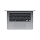 MacBook Air 15.3“ (Chip M3 8Core, GPU 10, 16GB Ram, 512GB SSD) Gris Espacial - Miniatura 3