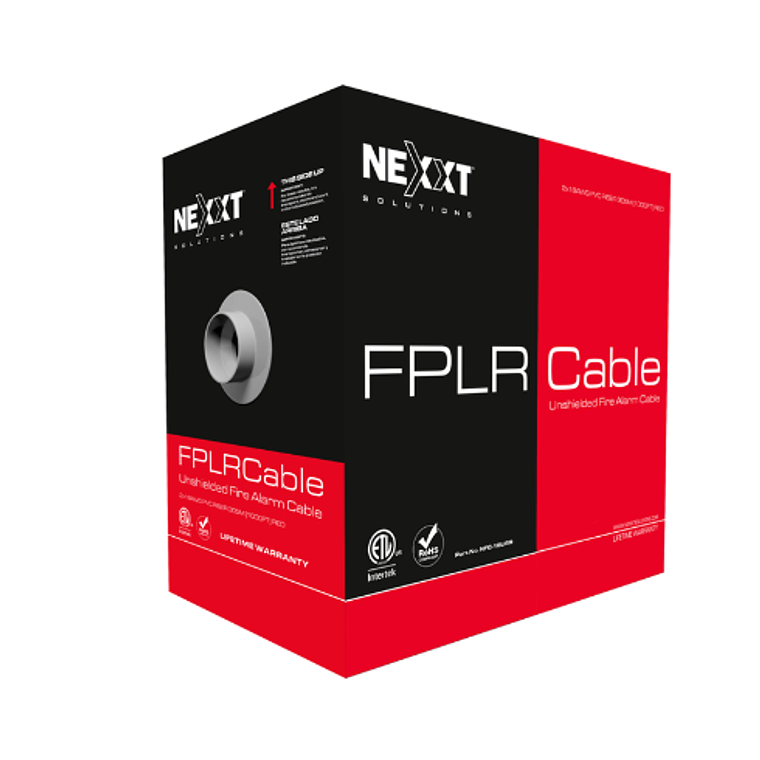 Cable de Alarma Nexxt Solutions Infrastructure - 305 m - 18AWG PVC CMR 305m RD 1