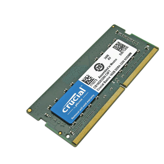 Memoria Ram 16GB, DDR4, 3200MHz, Crucial