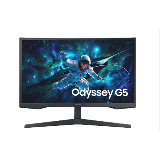 Monitor 27“  Gamer Samsung Odyssey G5 (Curved Screen, HDMI / DisplayPort)