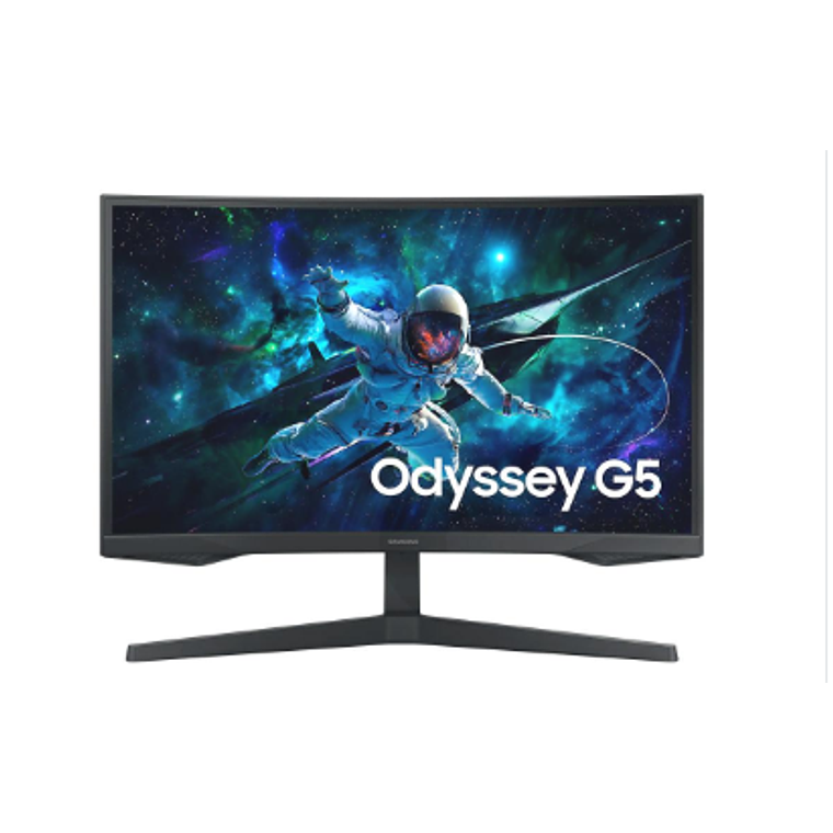 Monitor 27“ Gamer Samsung Odyssey G5 (Curved Screen, HDMI / DisplayPort) 1