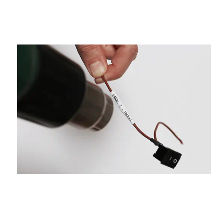 Cinta para cables - Brother - Black on white  3