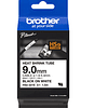 Cinta para cables - Brother - Black on white 