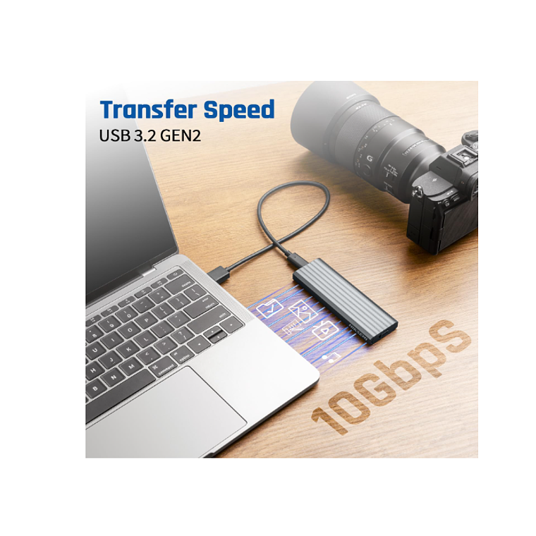 Caja de disco duro Hiksemi de SSD - Gris - HS-HUB-MDC1 HIKSEMI 4