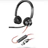 Audifonos Poly Blackwire 3320 Con Cable USB-C 