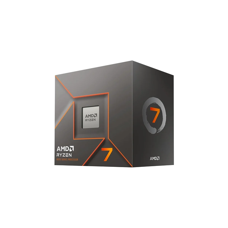 Procesador AMD Ryzen 7 8700F AI 4.1GHz, Socket AM5, 8 núcleos/ 16 hilos, 65W, NPU 1