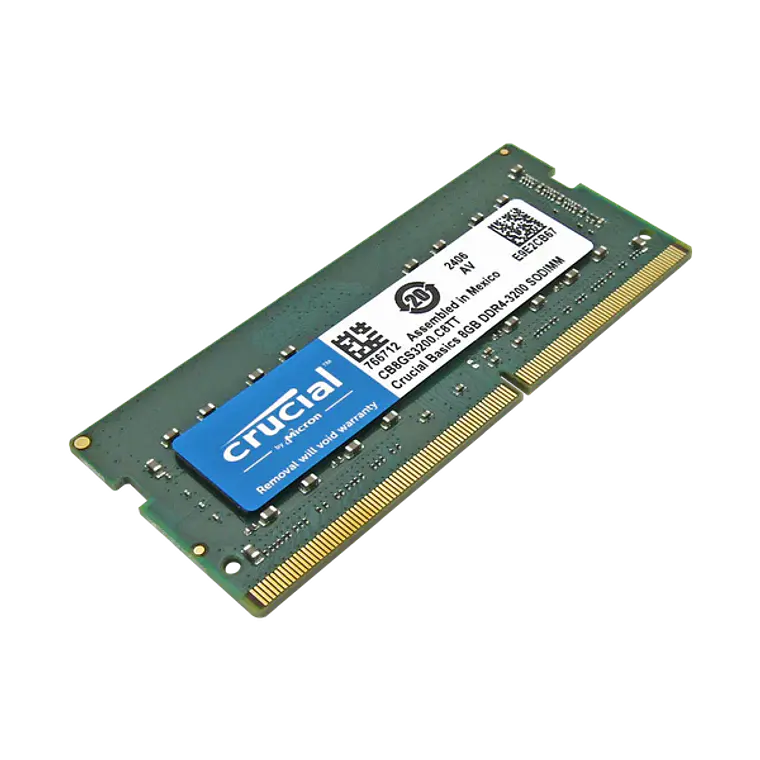 Memoria Ram 8GB DDR4 3200Hz CL19 SoDimm Crucial 2