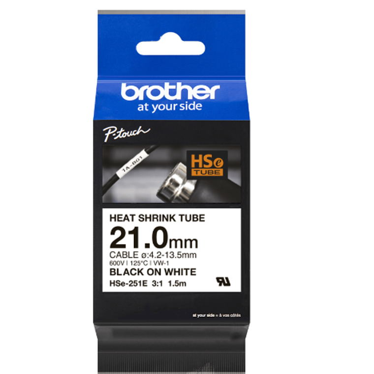 Cinta laminada superadhesiva Brother - HSe251  1