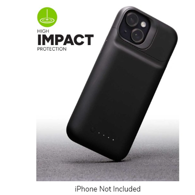 Funda Bateria Juice Pack para iPhone 15 Mophie Negro 2