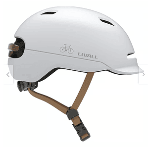 Casco inteligente LED C20 Talla L (57- 61cm) Blanco