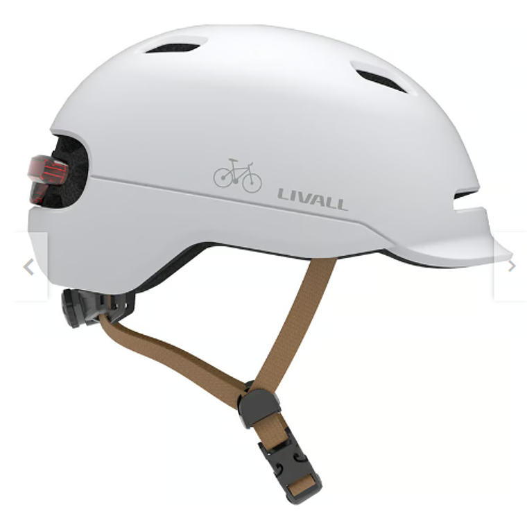 Casco inteligente LED C20 Talla L (57- 61cm) Blanco 1