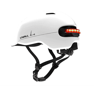 Casco inteligente LED C20 Talla M (54-58cm) Blanco