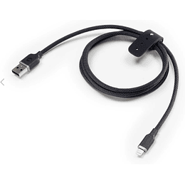 Cable USB-A a Lightning 1.0 Mt trenzado Mophie negro