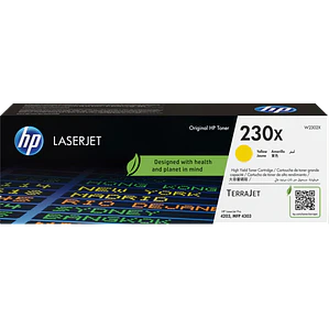 Cartucho de Toner HP 230X Color Amarillo LaserJet (W2302X) 