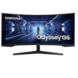 Monitor 34“ Odyssey G5 Curvo Ultra WQHD 21:9 (3440 x 1440) 165Hz, 1ms, 1000R, FreeSync