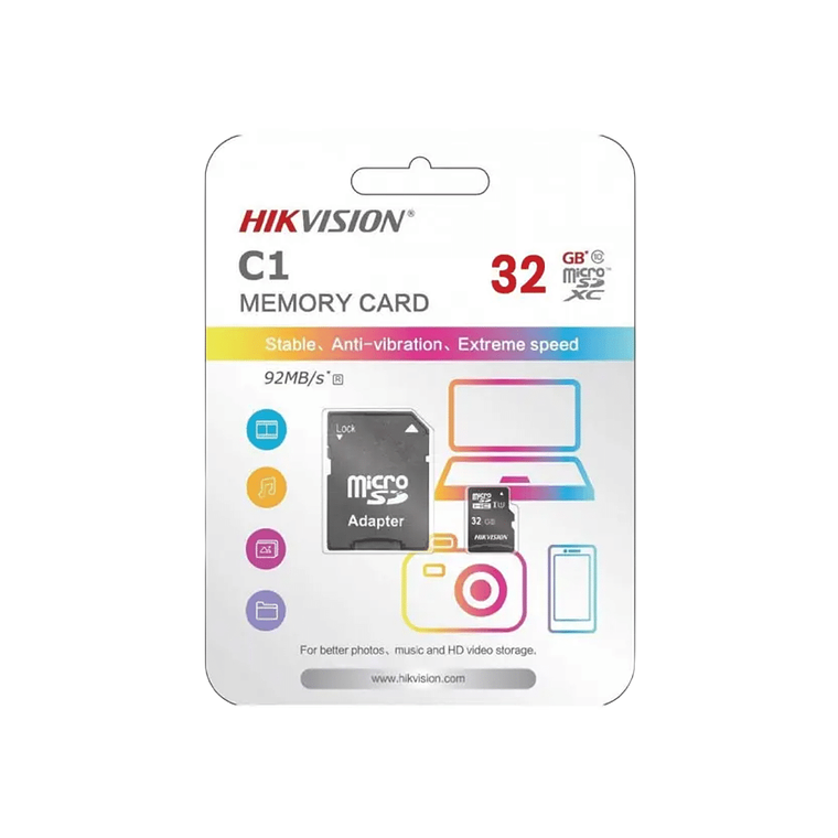 Tarjeta de memoria 32GB Micro SD Neo Hiksemi HS-TF-C1(ADAP)/32G 2