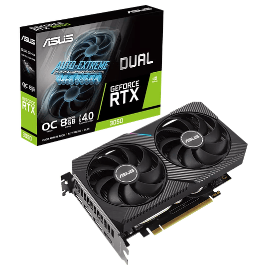 Tarjetas de Video ASUS Dual GeForce RTX™ 3050 OC Edition 6GB GDDR6