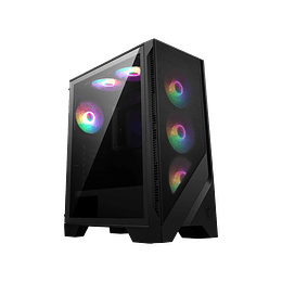 Gabinete Gamer MSI MAG Forge 120A Airflow (ATX, Vidrio Templado, 6 Ventiladores Auto-RGB)