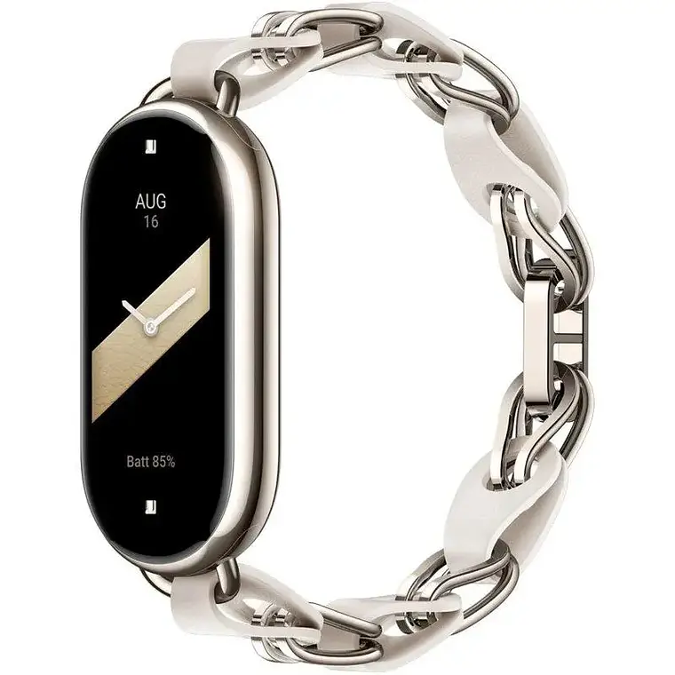 Correa Xiaomi Smart Band 8 Chain Strap - Blanco 1