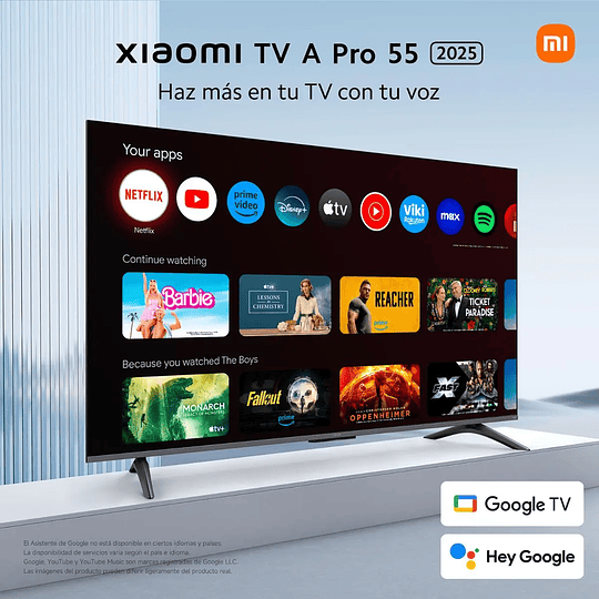 Smart TV 55“ Xiaomi 56522 QLED 4K UHD (3840 x 2160 - HDMI/Wifi/Bluetooth)