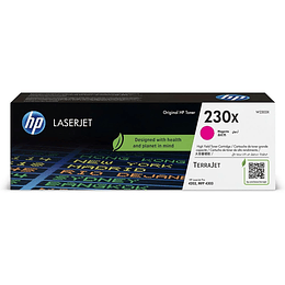 Cartucho de Toner HP LaserJet 230X color Magenta W2303X