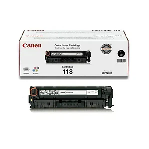 Cartucho de toner Canon 118 color negro 2662B001