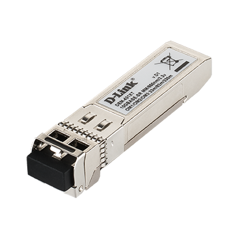 Transceptor D-Link DEM-431XT (10 Gbps, Dúplex LC, SFP+) 1