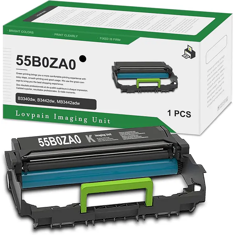 Unidad fotoconductora para Lexmark 55B0ZA0 1