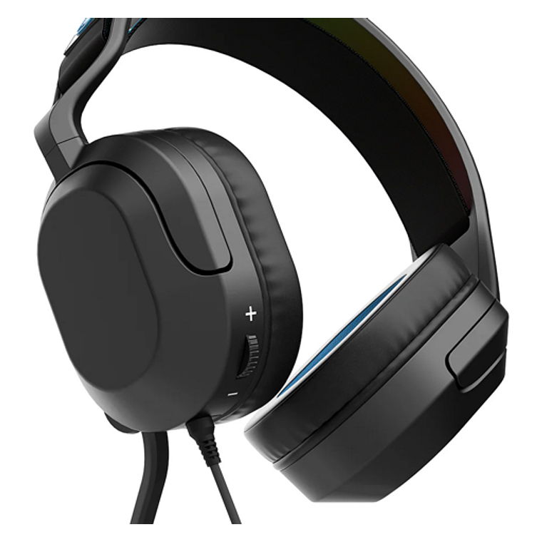 Audifono Over Ear Gaming Nightfall Jlab, Wired, 3.5mm, Negro 2