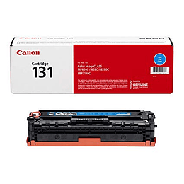 Cartucho de toner Canon 131 Color Cian 6271B001