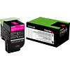 Cartucho de Tóner Lexmark 70C8HM0 color Magenta 