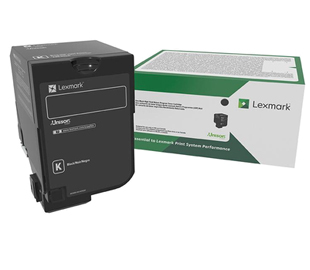 Cartucho de Toner Lexmark 74C4HK0 color Negro