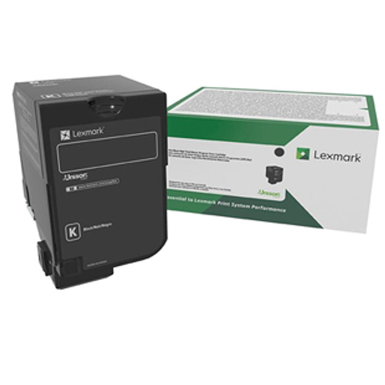Cartucho de Toner Lexmark 74C4HK0 color Negro 1
