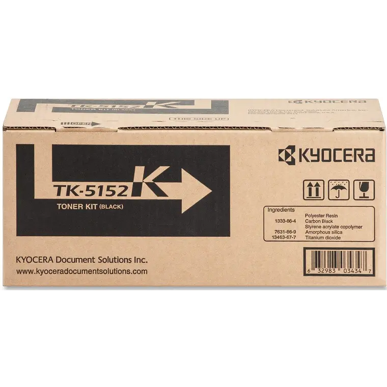 Cartucho de tóner Kyocera TK 5152K color Negro 1